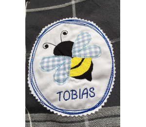 Stickdatei - Biene Doodle Appli